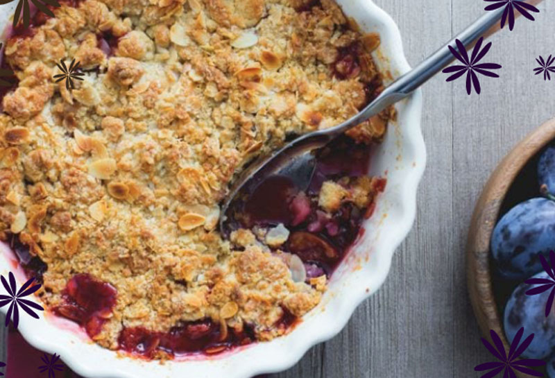 Damson Cobbler