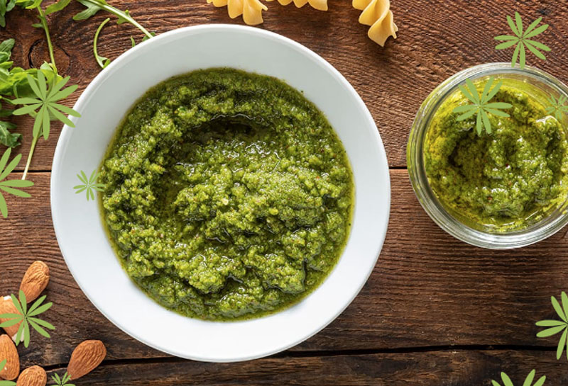 Pesto di Rucola e Mandorle