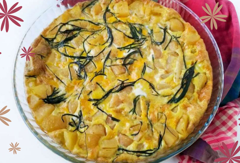 Frittata di Patate e Agretti